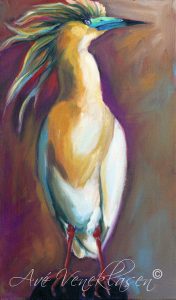 Ave_Veneklasen_Birds_SquaccoHeron_OilPainting