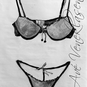 Fishnet Bra and Thong