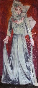 Ave_Veneklasen_WomenInDresses_WrappedInGreenChiffon_Pastel