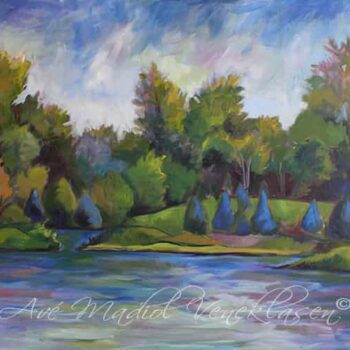 The Blue Fir Trees