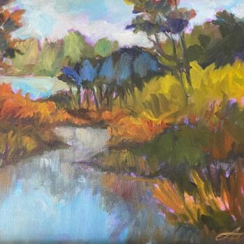 Channel into the Lake