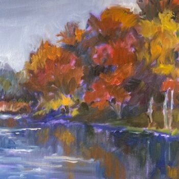Late Autumn Oaks