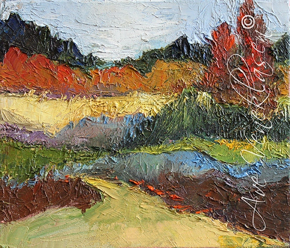 Ave_Veneklasen_Landscapes_Autumn_Oil