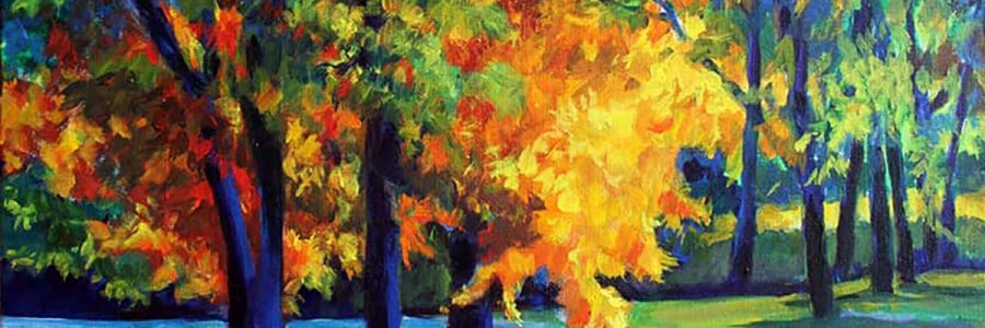 banner home Ave Madiol Veneklasen Landscapes Reflection 20×16 Plein Air Acrylic